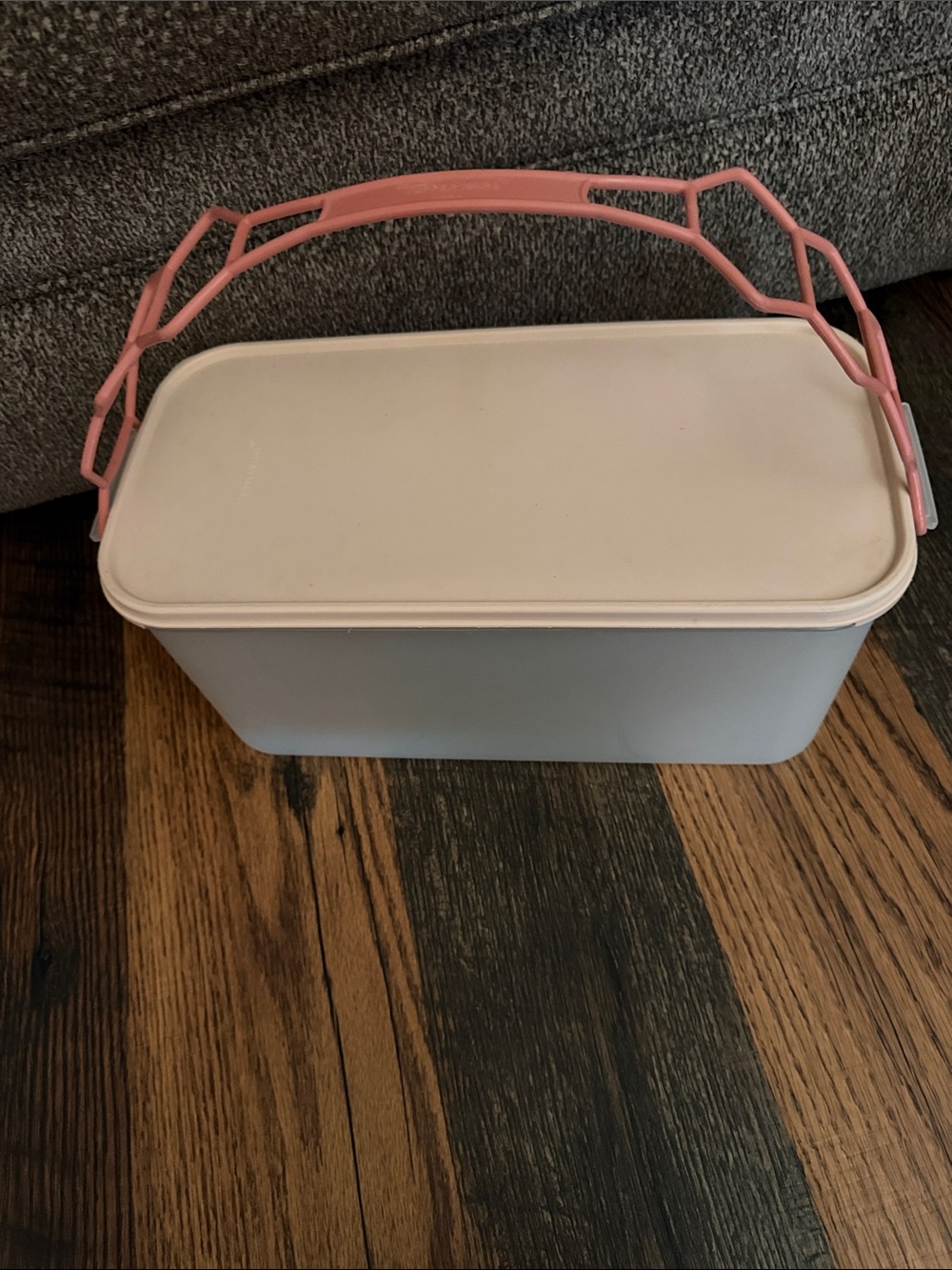 Vintage Tupperware Produce Manager Modular Mate Bread Box With Handle